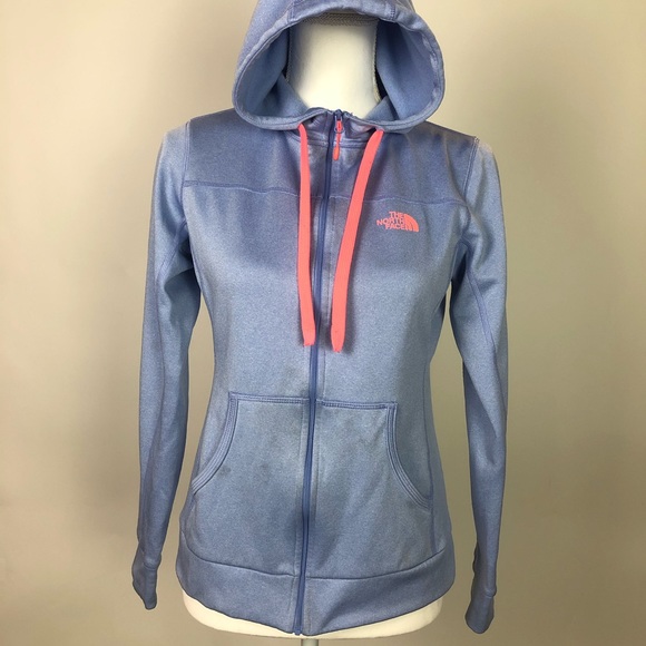 The North Face hoodie size small. Blue and pink - Picture 2 of 8